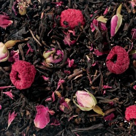 Oolong tea rózsával és málnával