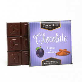 Choco D´oro szilvás-fahéjas étcsokoládé